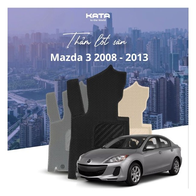 Thảm lót sàn ô tô Mazda 3 2008 - 2013