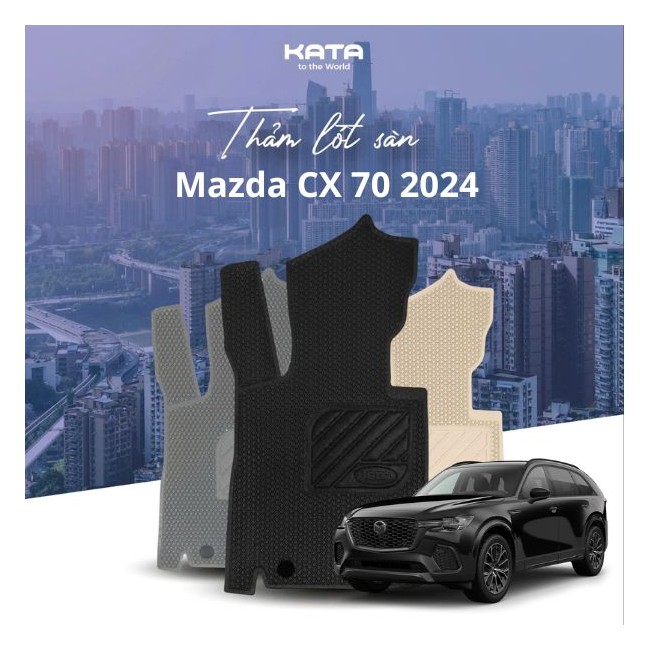 Thảm Lót Sàn Ô Tô Mazda CX 70 2024