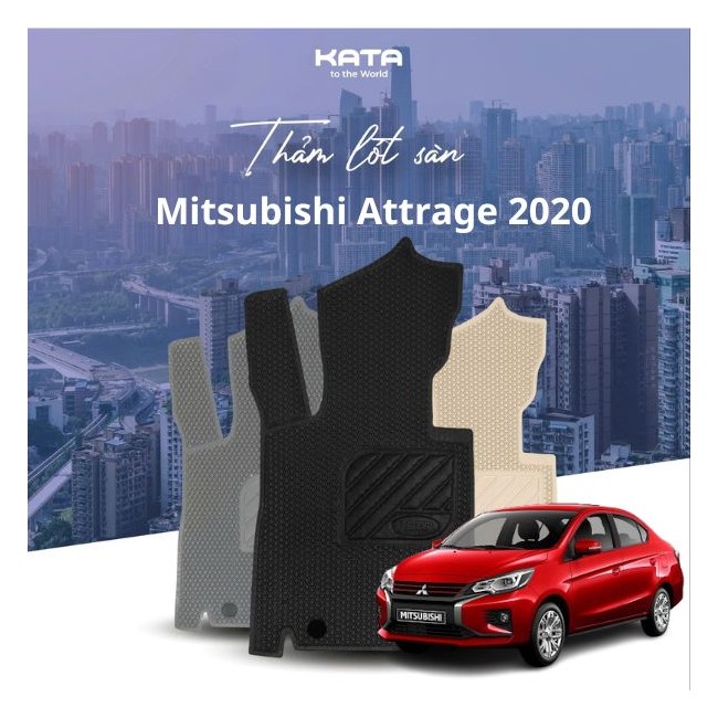 Lót sàn ô tô Mitsubishi Attrage 2020