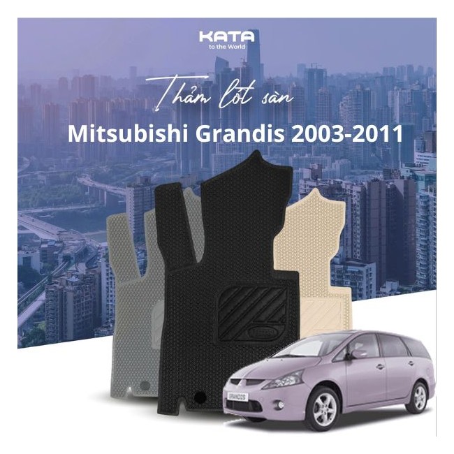 Thảm lót sàn ô tô Mitsubishi Grandis 2003-2011