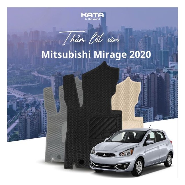 Thảm trải sàn ô tô Mitsubishi Mirage 2020