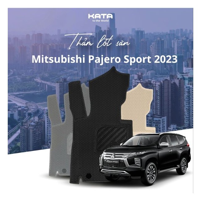 Thảm Lót Sàn Ô Tô Pajero Sport 2023