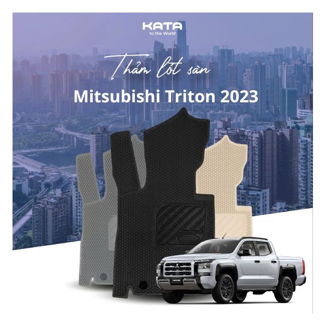 Thảm Lót Sàn Mitsubishi Triton 2023