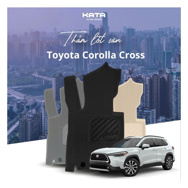 Thảm Lót Sàn Ô Tô Toyota Corolla Cross - Phiên Bản Pro