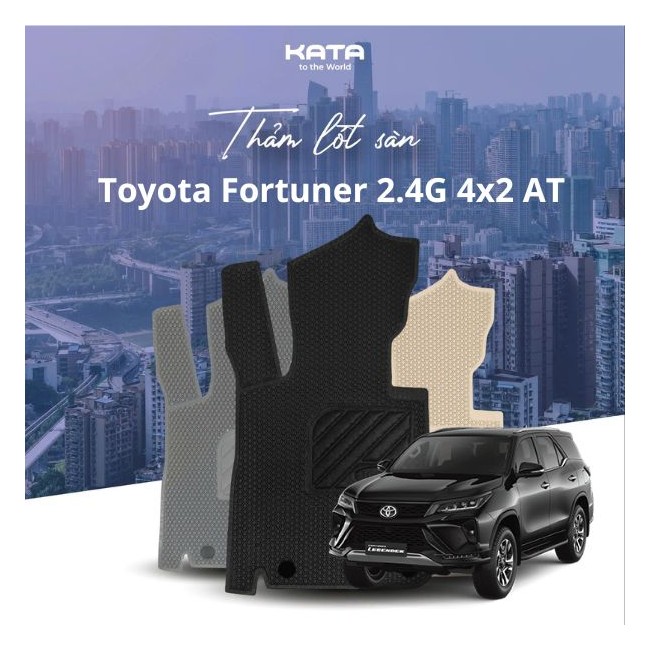 Thảm Lót Sàn Ô Tô Toyota Fortuner 2.4G 4x2 AT 2024