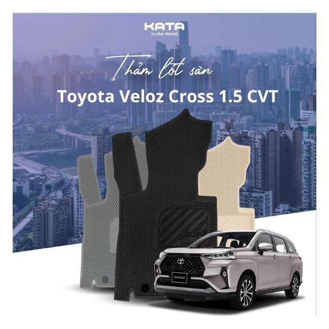 Thảm Lót Sàn Ô Tô Toyota Veloz Cross 1.5 CVT 2024