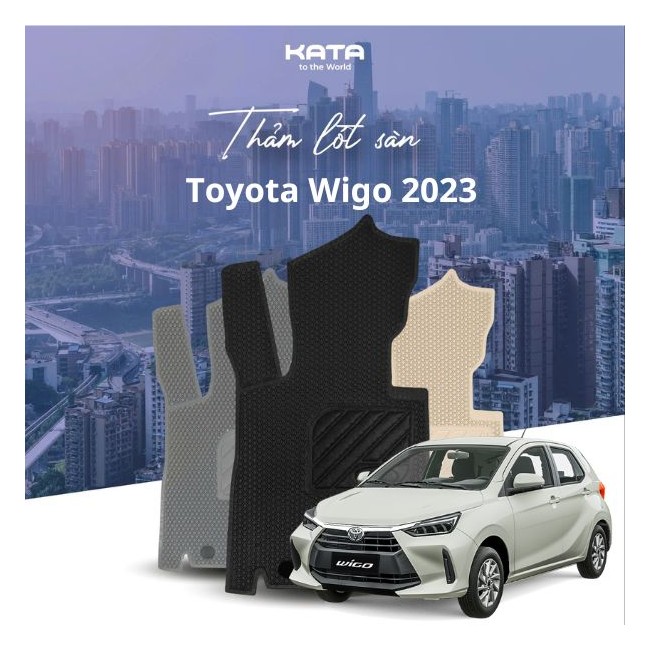 Thảm Lót Sàn Ô Tô Toyota Wigo 2023