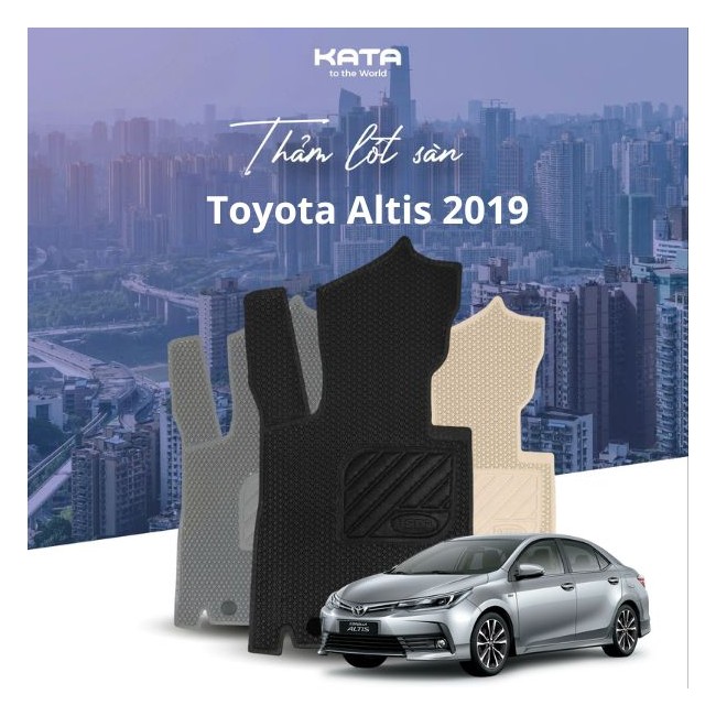 Thảm lót sàn ô tô Toyota Altis 2019