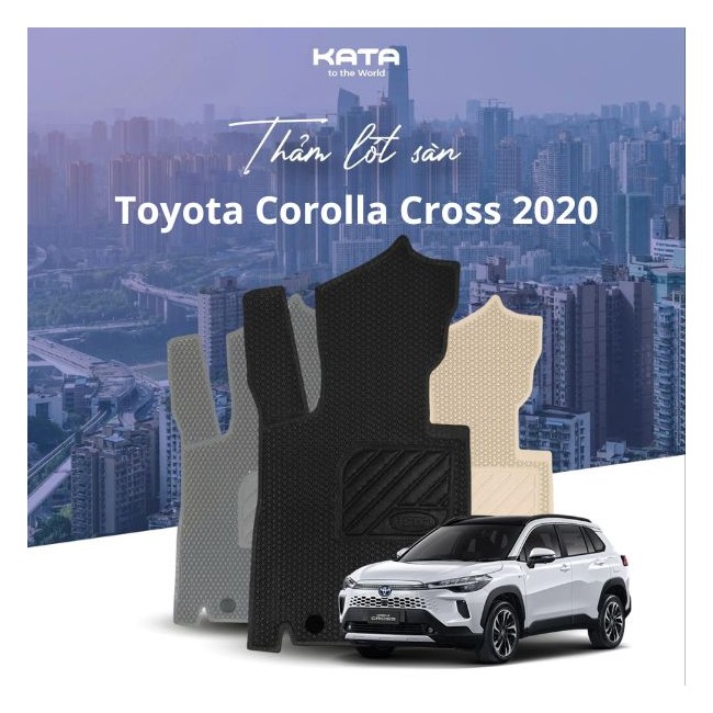 Thảm lót sàn ô tô Toyota Corolla Cross 2020