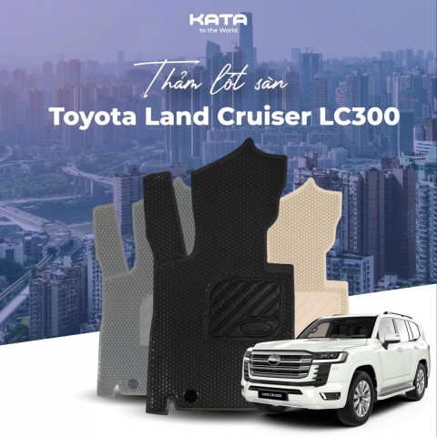 Thảm Lót Sàn Ô Tô Toyota Land Cruiser LC300 2024