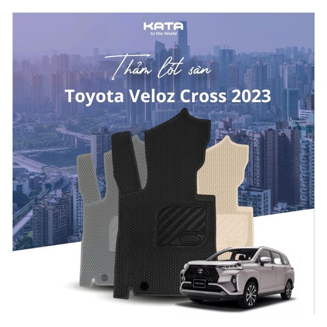 Thảm Lót Sàn Ô Tô Toyota Veloz Cross 2023