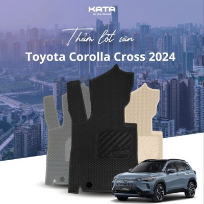 Thảm Lót Sàn Ô Tô Toyota Corolla Cross 2024