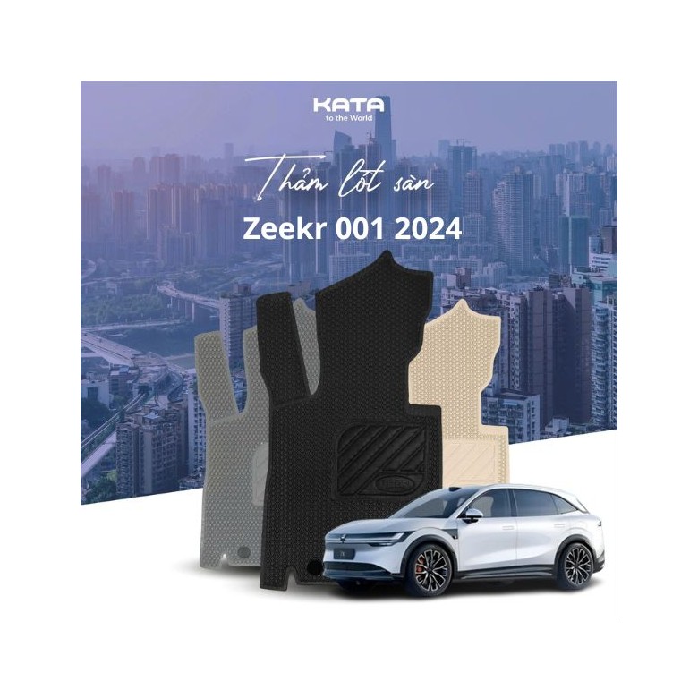 Thảm Lót Sàn Ô Tô Điện Zeekr 001 2024