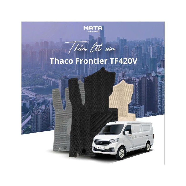 Thảm Lót Sàn Ô Tô Tải Thaco Frontier TF420V 2024 