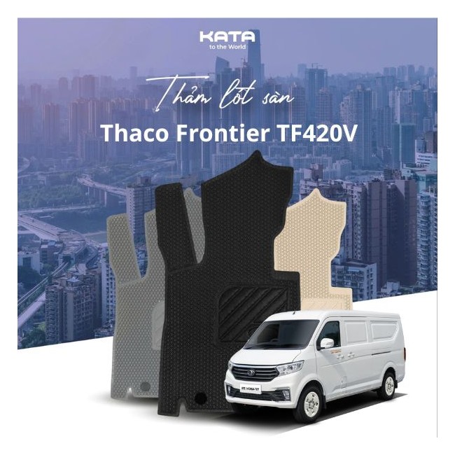 Thảm Lót Sàn Ô Tô Tải Thaco Frontier TF420V 2024 