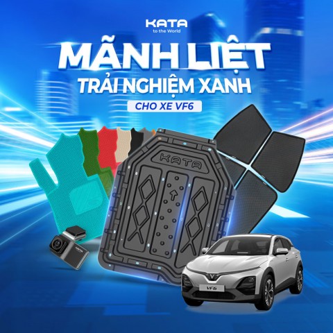 Combo Mãnh Liệt Trải Nghiệm Xanh cho xe VF6