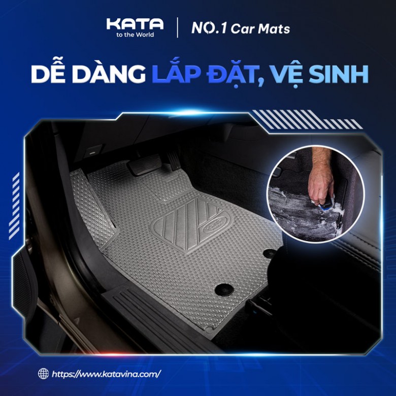  Thảm lót sàn ô tô Kia Sonet