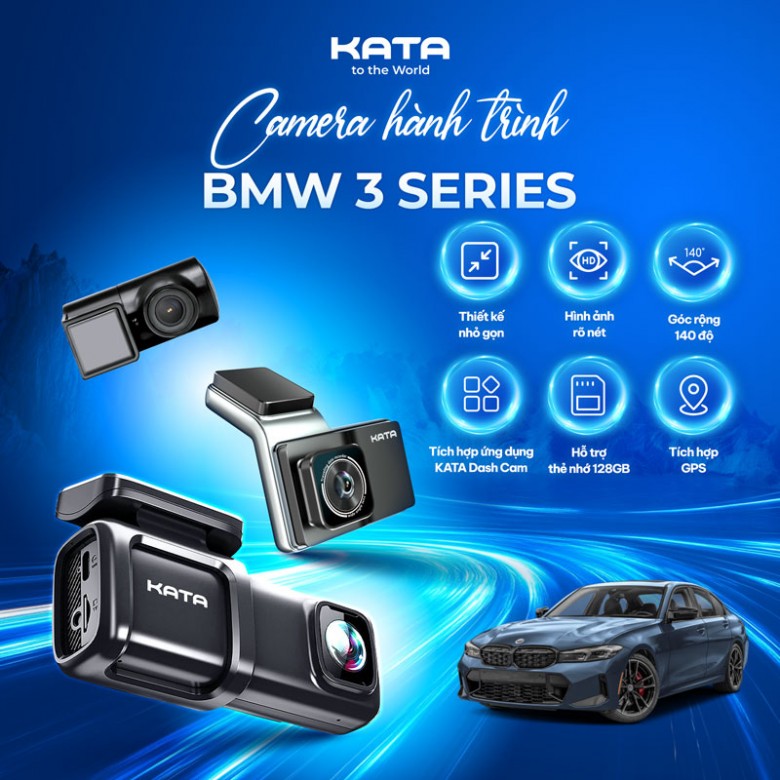 Lắp Đặt Camera Hành Trình KATA Cho BMW 3 Series