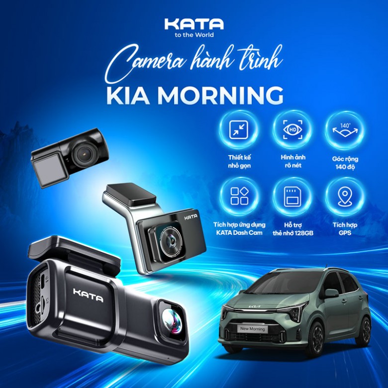Lắp Camera Hành Trình Cho Kia Morning