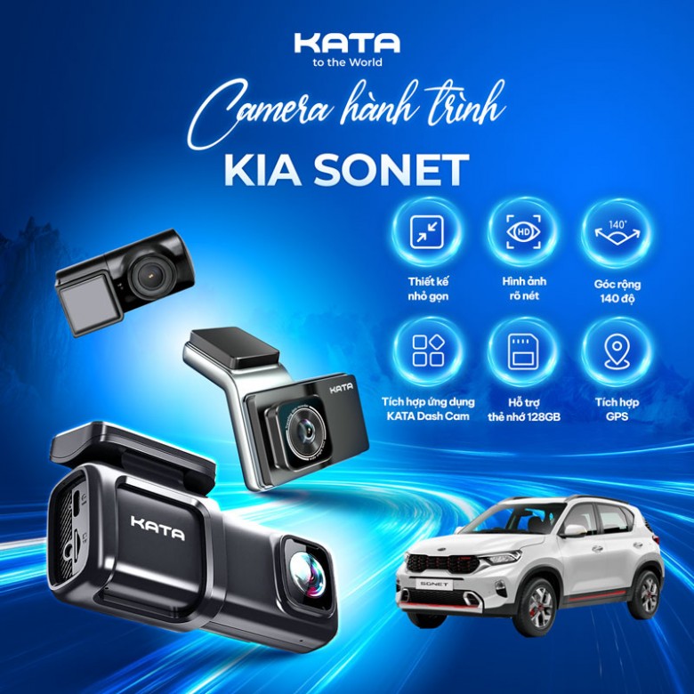 Camera Hành Trình Trước Sau Xe KIA Sonet KATA