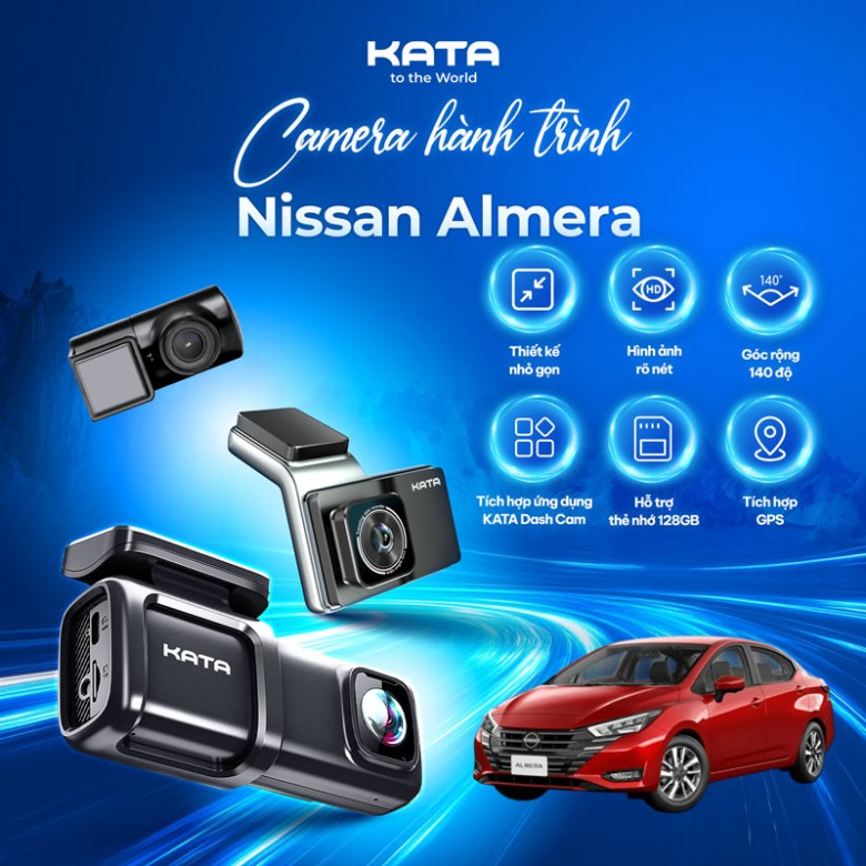 Camera Hành Trình Thông Minh Xe Nissan Almera