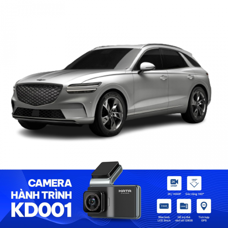 Lắp Camera Hành Trình Cho Genesis GV70 Tại Hà Nội - KATA KD001