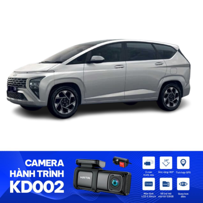 Trọn Bộ Camera Hành Trình Cho Xe Hyundai Stargazer 2023 - KATA KD002