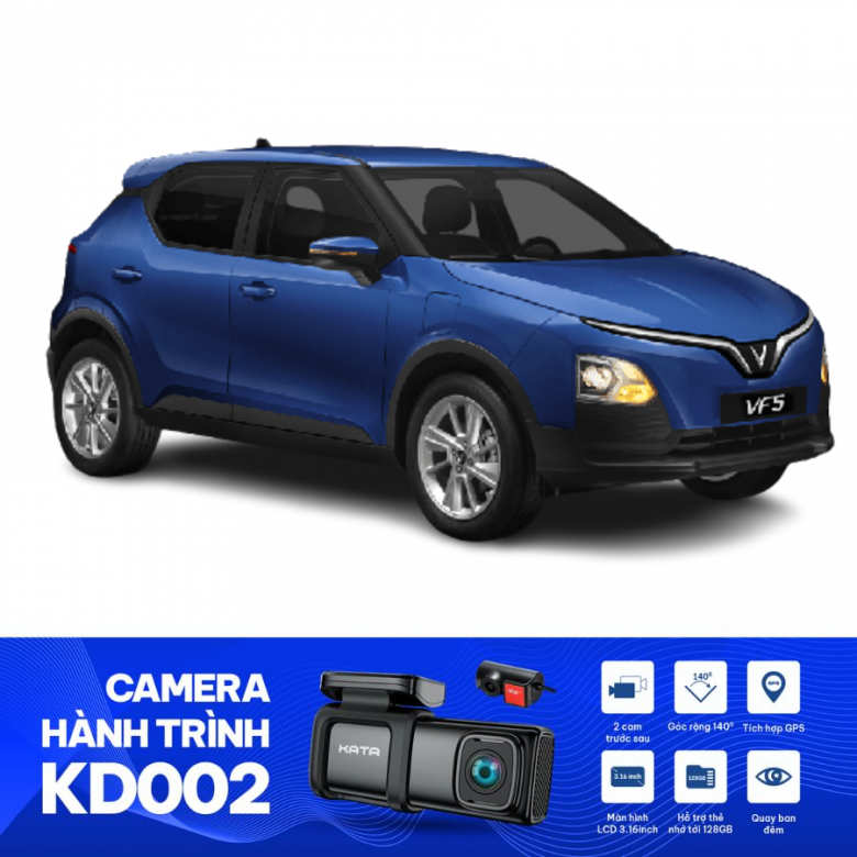 Khám Phá Bộ Camera Hành Trình Xe Vinfast VF5 