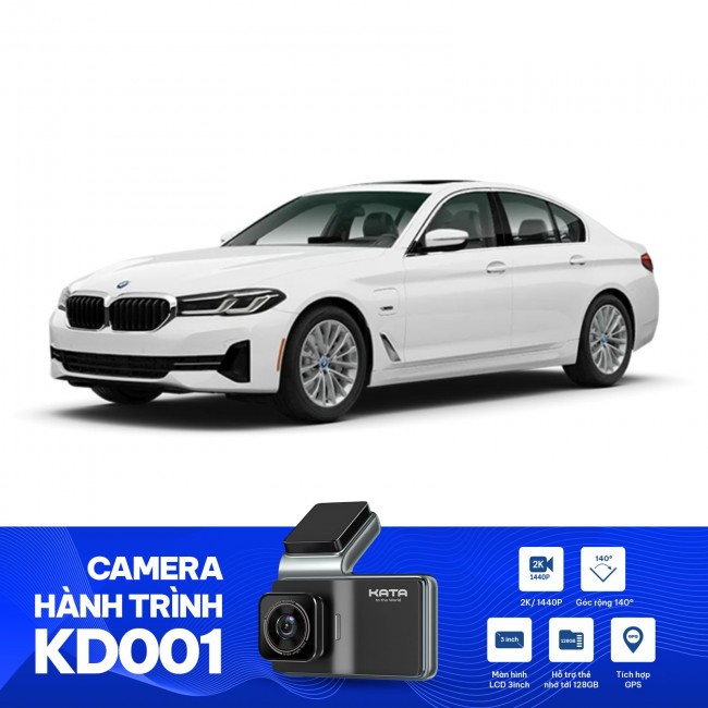 Lắp camera hành trình cho xe ô tô BMW 520i