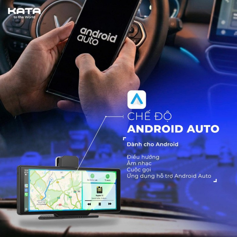 Màn Hình ô tô KATA MH01 6-in-1 | 6 Công Nghệ Gọn Trong 1 Màn Hình