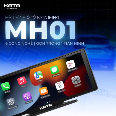 Màn Hình ô tô KATA MH01 6-in-1 | 6 Công Nghệ Gọn Trong 1 Màn Hình