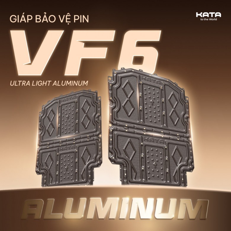 Giáp Bảo Vệ Pin Vinfast VF6 KATA Trọng Lượng Nhẹ