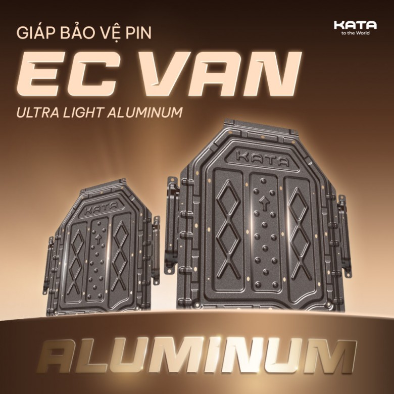 Tấm Giáp Bảo Vệ Pin Ecvan KATA Hợp Kim Thép Cao Cấp