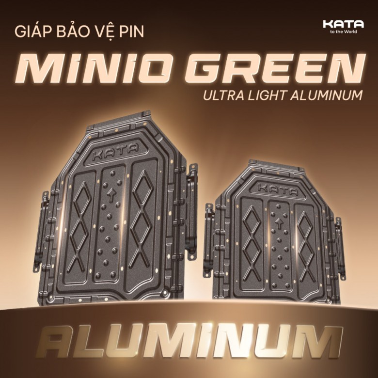 Tấm Giáp Bảo Vệ Pin Vinfast Minio Green KATA