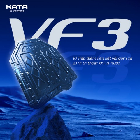 Giáp bảo vệ pin VF3 KATA | Tấm ốp chính hãng dập nguyên khối