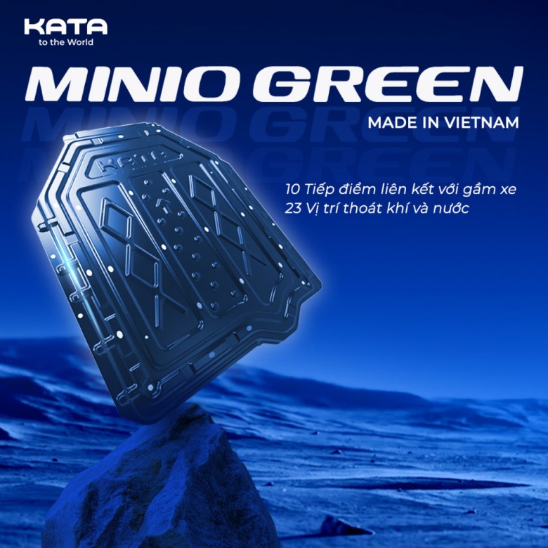 Tấm Giáp Bảo Vệ Pin Vinfast Minio Green KATA