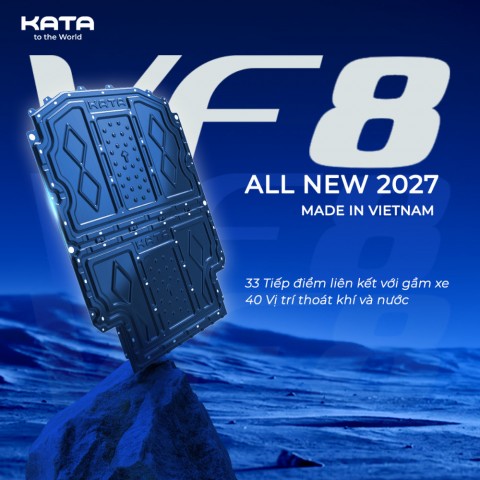 Giáp Bảo Vệ Pin VF8 All New (EREV) 2027