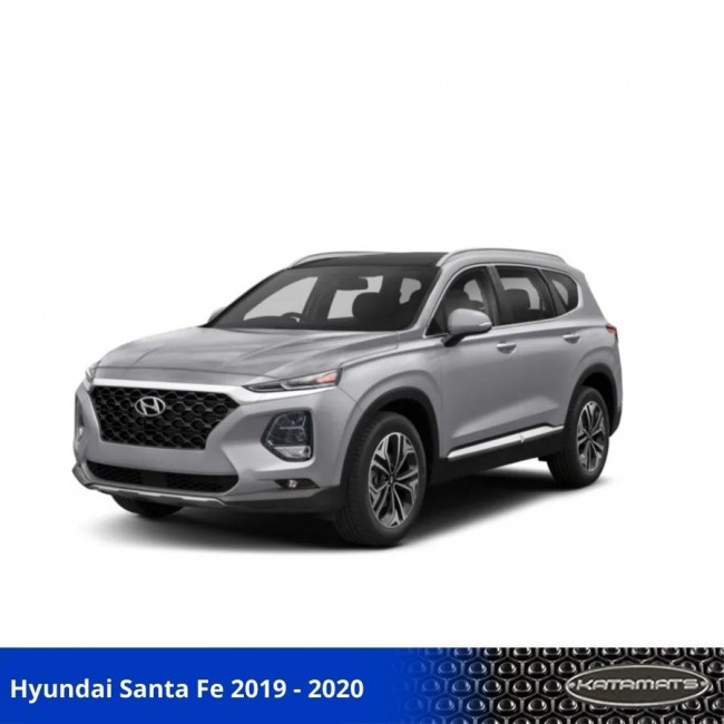Thảm lót sàn ô tô Hyundai Santa Fe 2019 - 2020