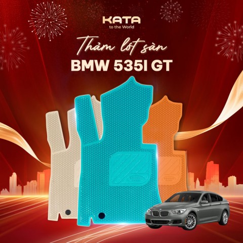 Thảm lót sàn ô tô BMW 535i GT 2009 – 2017