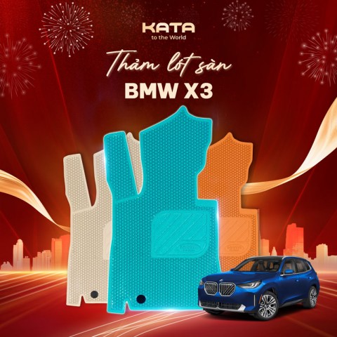 Thảm Lót Sàn Xe Ô Tô BMW X3 2023-2025