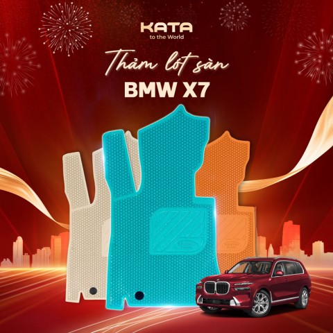 Thảm Lót Sàn Xe Ô Tô BMW X7 2021-2025