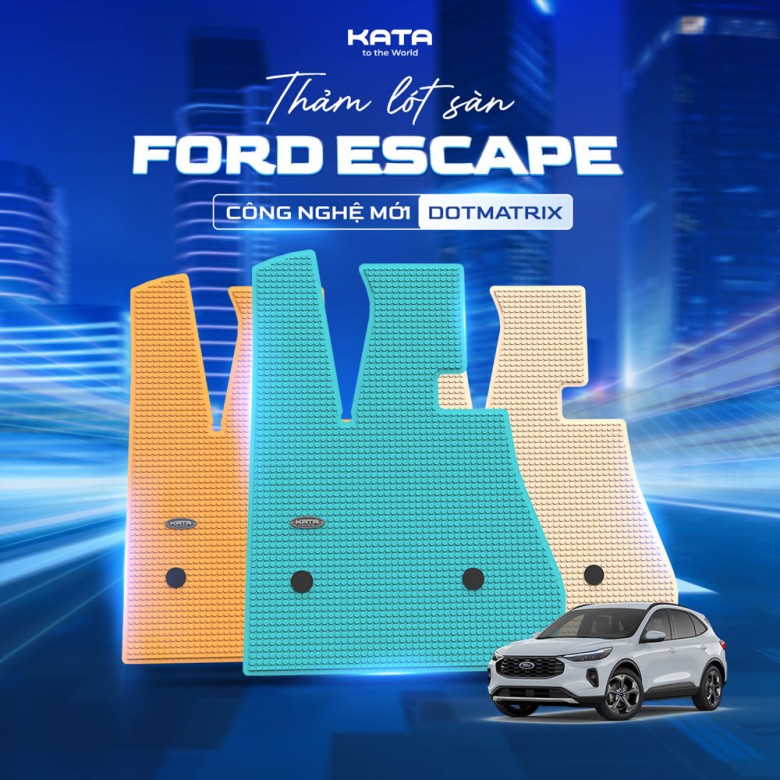 Thảm lót sàn xe ô tô Ford Escape