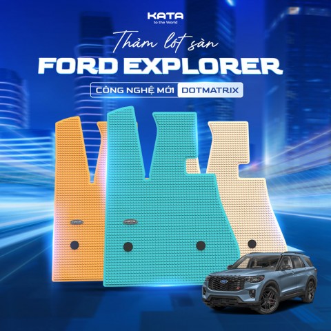 Thảm lót sàn xe ô tô Ford Explorer 2020-2025