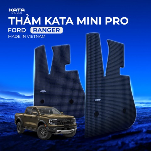 Thảm Lót Sàn Ô Tô KATA Dành Cho Xe Ford Ranger 2023-2026