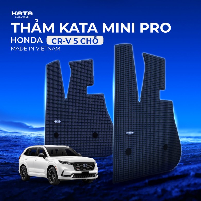 Thảm lót sàn ô tô KATA dành cho xe Honda CR-V 5 chỗ