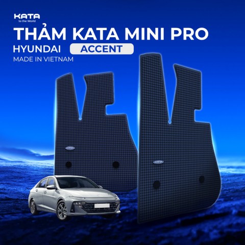 Thảm Lót Sàn Ô Tô KATA Cho Xe Hyundai Accent 2018-2026