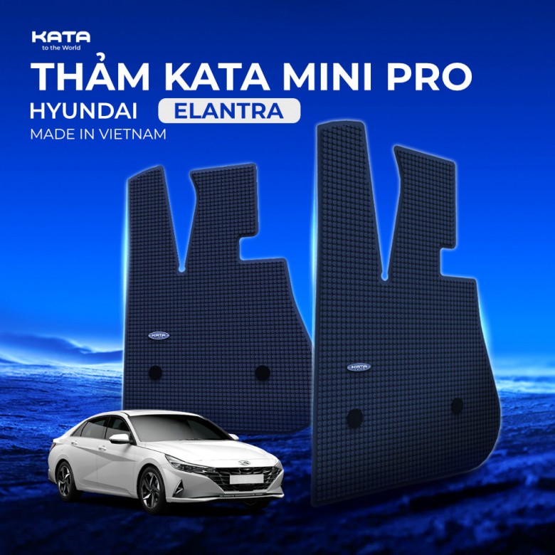 Thảm Lót Sàn Ô Tô KATA Dùng Cho Xe Hyundai Elantra cao cấp