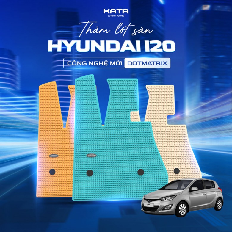 Thảm trải sàn ô tô Hyundai i20