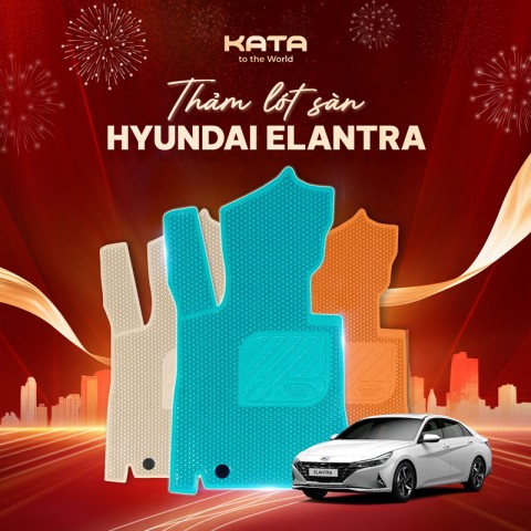 Thảm lót sàn ô tô Hyundai Elantra KATA cao cấp