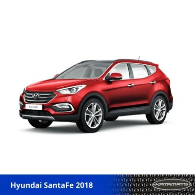 Thảm Lót Sàn Hyundai SantaFe 2018